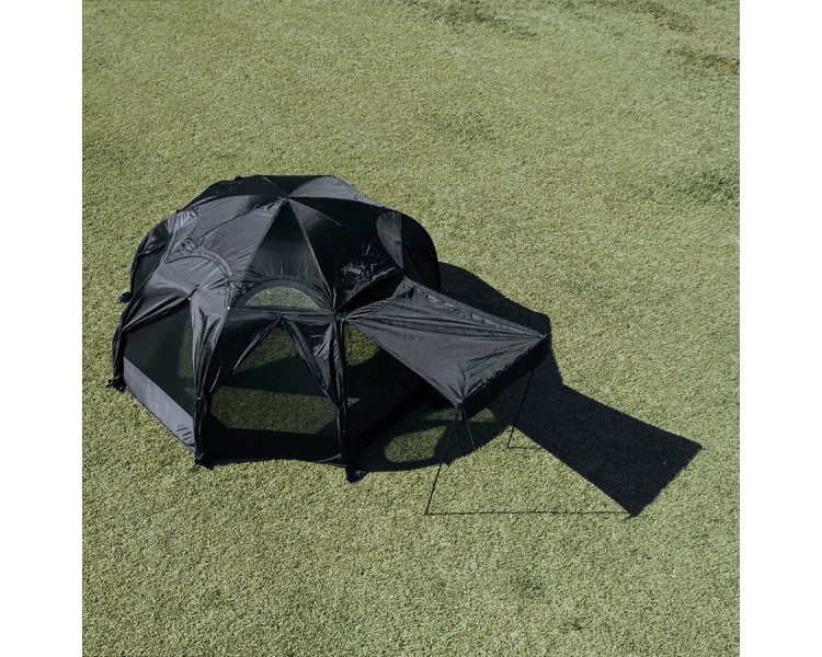 Easy to build waterproof pop-up independent tent