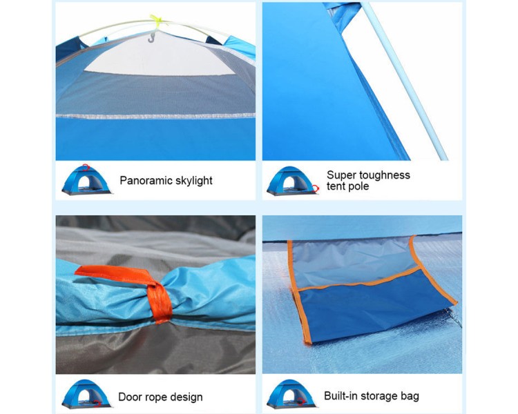 Family travel outdoor waterproof tent
