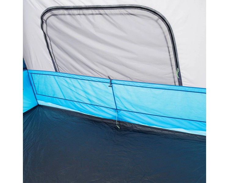 Pop-up tent with weather protection lighting