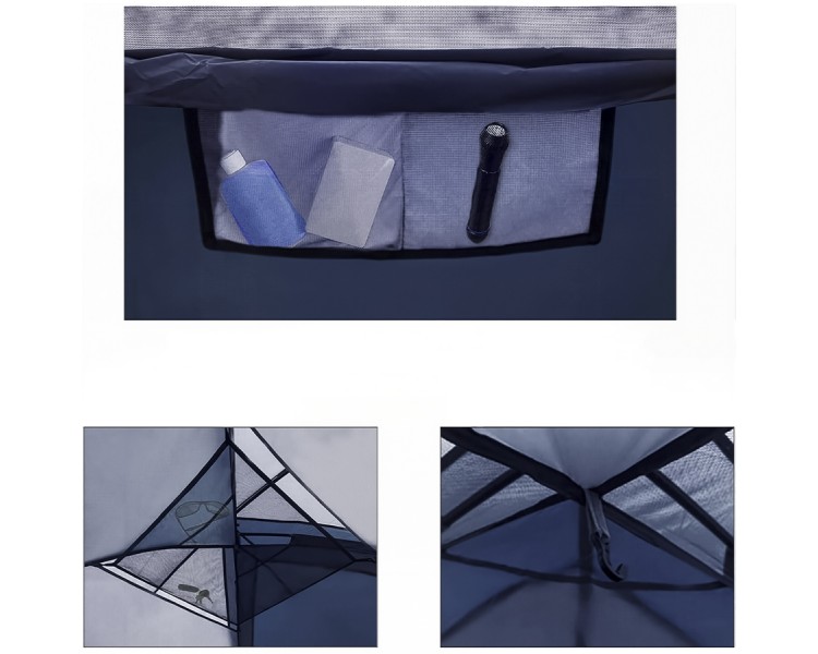 Family weather protection easy to set up tent
