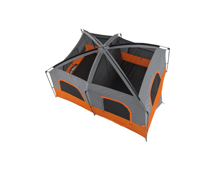 Family camping weather protection ventilation tent