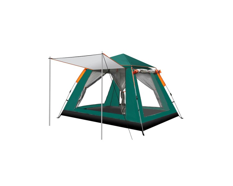 Outdoor portable folding automatic quick opening tent
