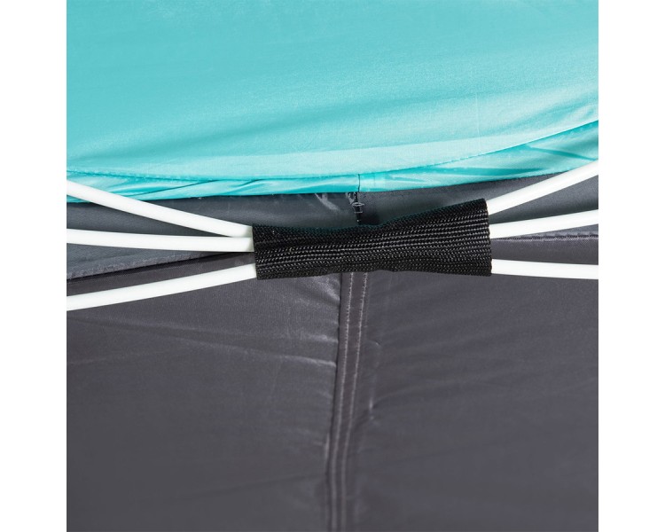 Ventilated and waterproof camping pop-up tent
