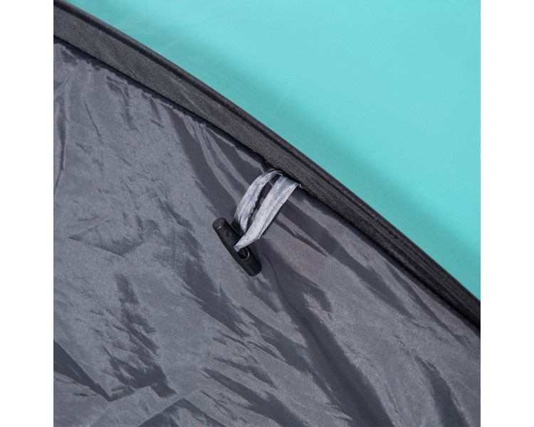 Ventilated and waterproof camping pop-up tent