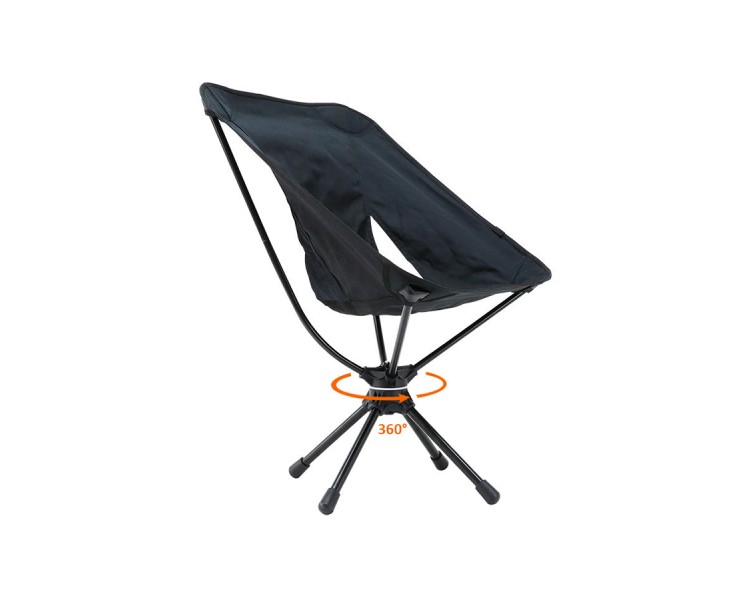 Portable 360 ​​degree swivel chair folding chair