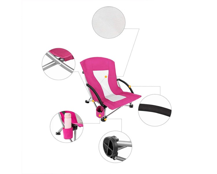 Ultra-light, breathable and durable folding chair