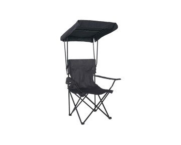 Portable lightweight awning folding chair