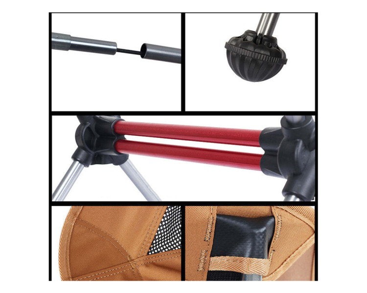 Popular comfortable ergonomic folding chair