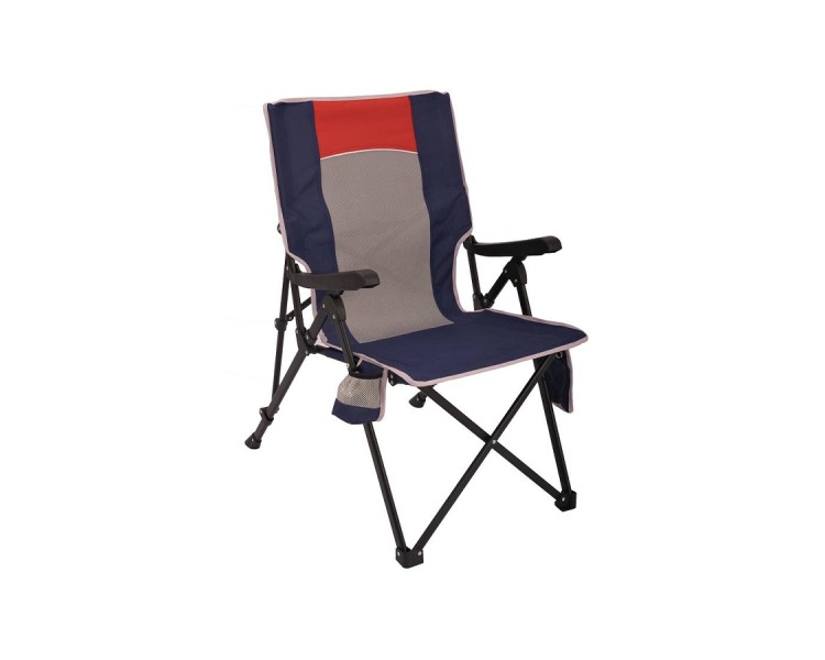Adjustable portable oversized camping folding chair