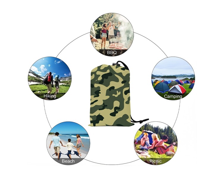 Waterproof beach mat outdoor picnic mat