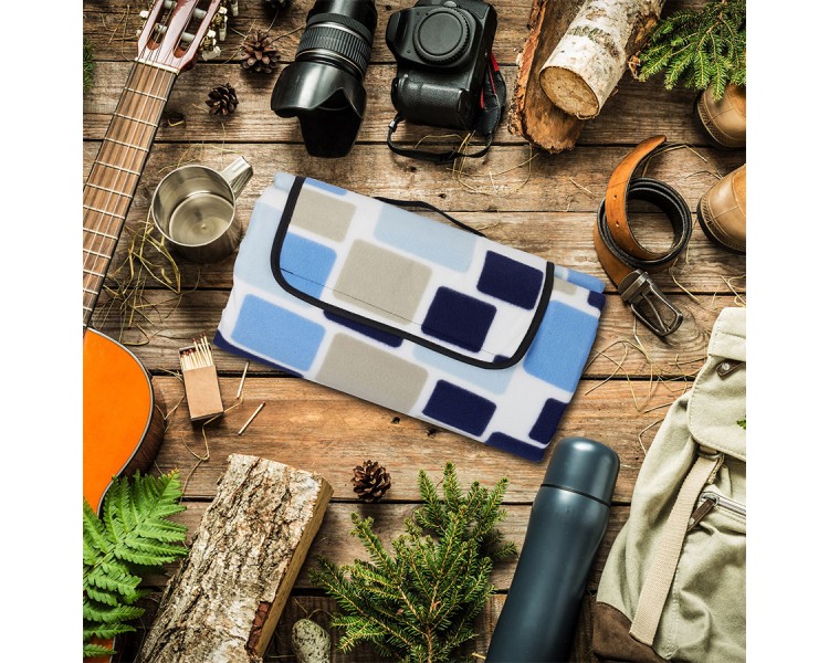 Foam-filled waterproof camping mat
