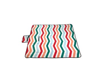 Printed eco-friendly wool folding mat