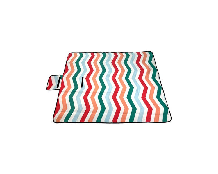Printed eco-friendly wool folding mat