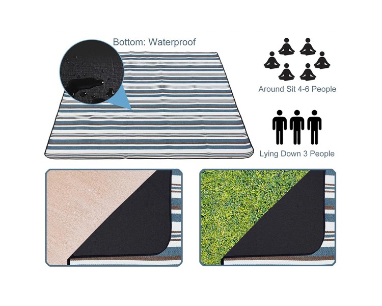 High-quality waterproof folding picnic mat