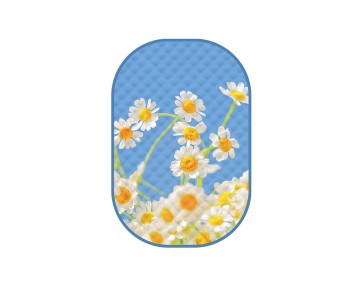 Portable machine-washable outdoor picnic mat