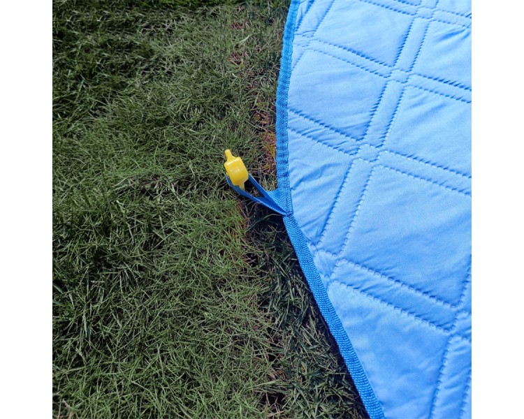 Portable machine-washable outdoor picnic mat