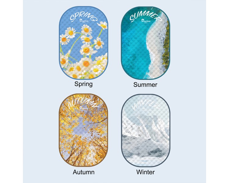Portable machine-washable outdoor picnic mat