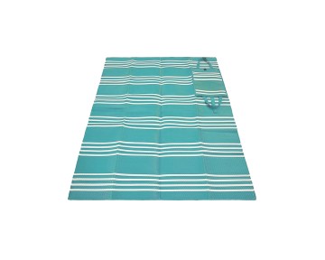 Outdoor beach mat with handle picnic mat