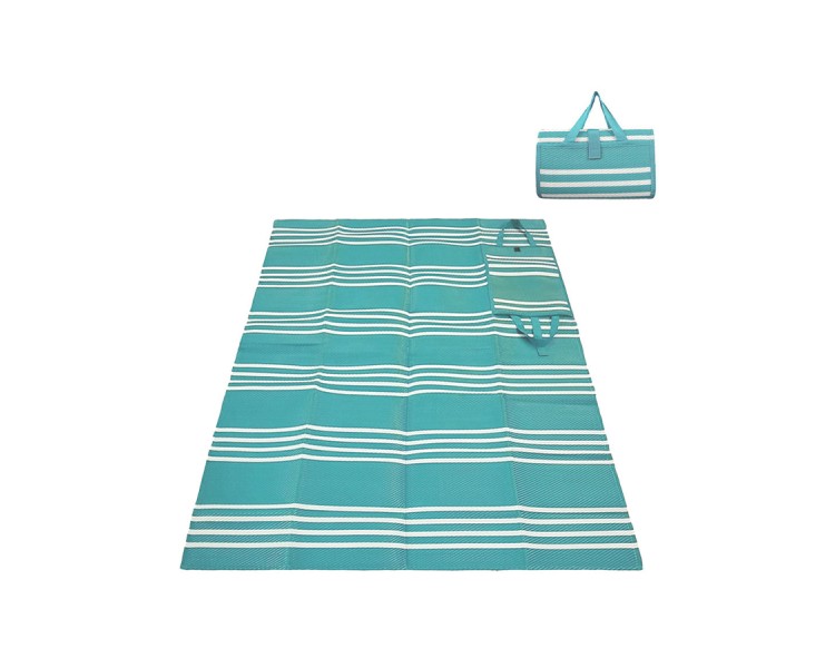 Outdoor beach mat with handle picnic mat