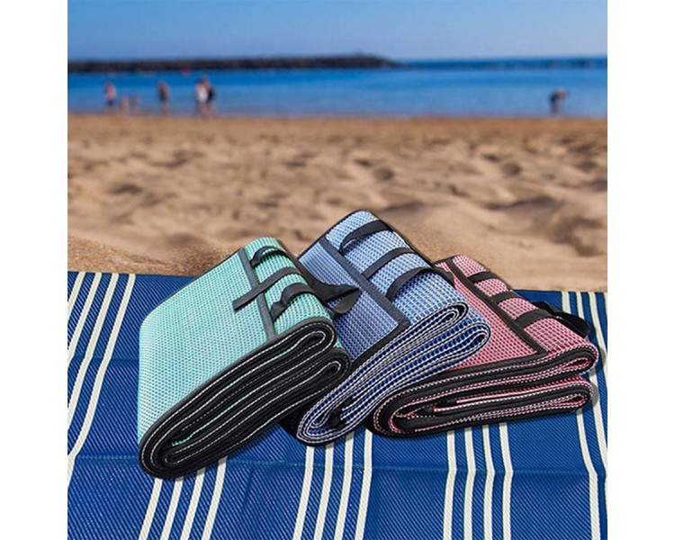 Outdoor beach mat with handle picnic mat