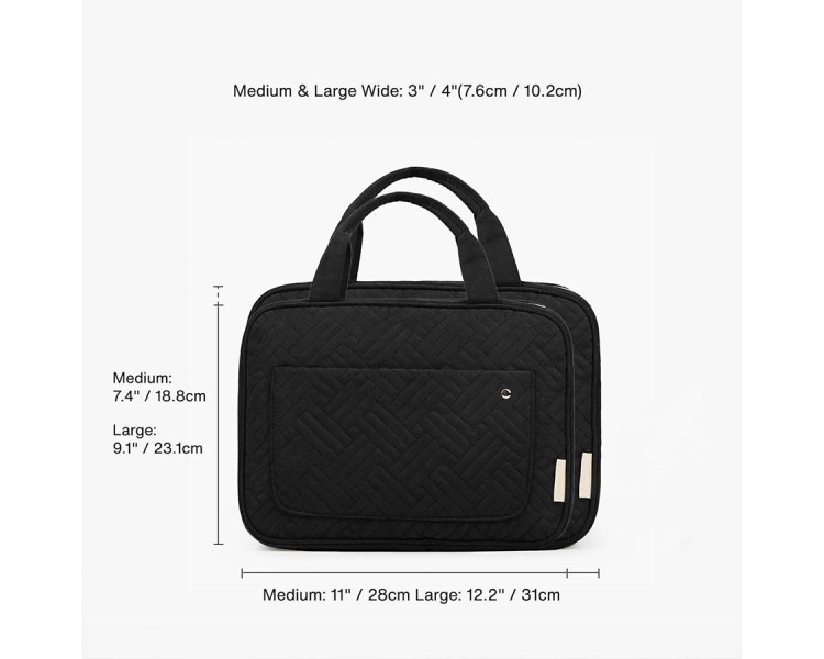 Large-capacity travel portable toiletry bag