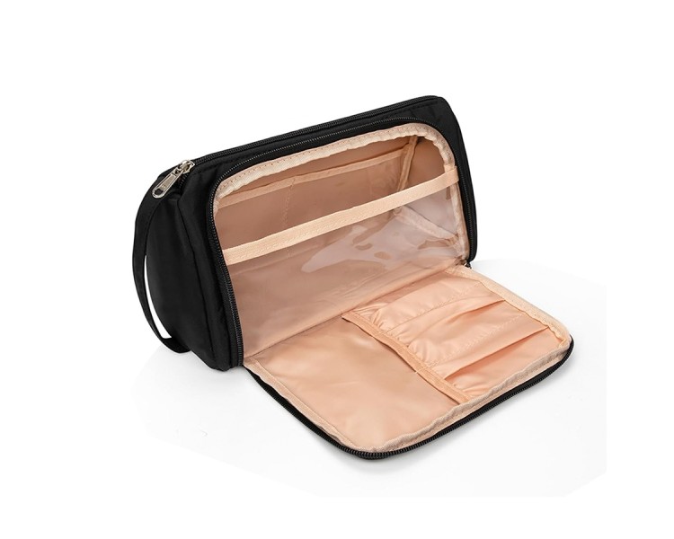 Daily travel zipper toiletry bag