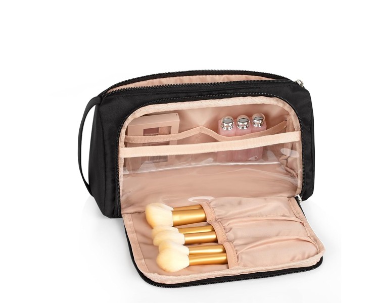 Daily travel zipper toiletry bag