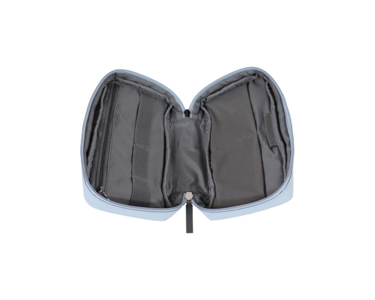 Easy to store business casual toiletry bag