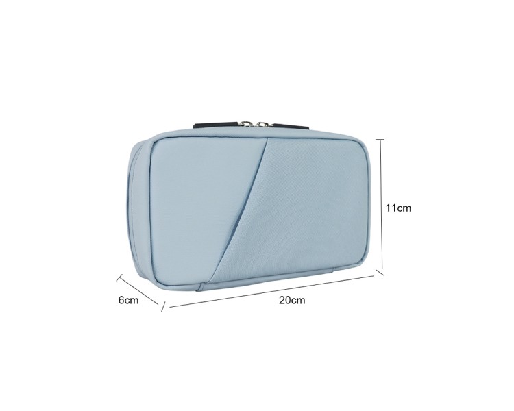 Easy to store business casual toiletry bag