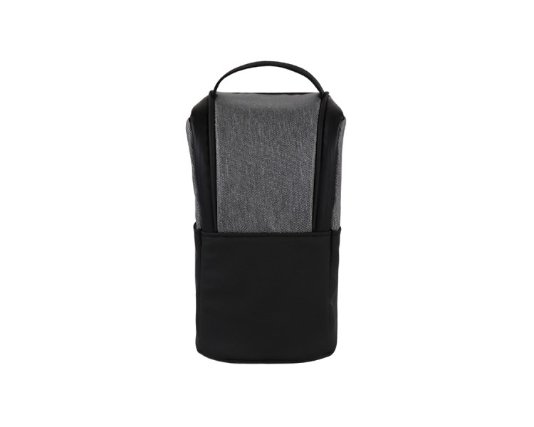 Spliced business casual toiletry bag
