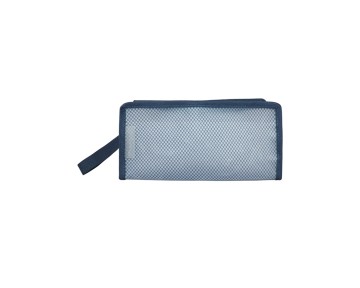 Simple casual frosted toiletry bag