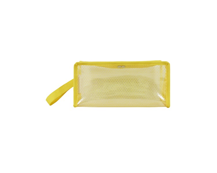 Simple casual frosted toiletry bag
