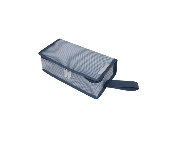 Simple casual frosted toiletry bag