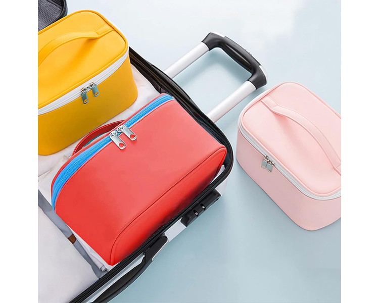 Large capacity fashion toiletry bag