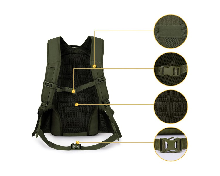 Comfortable large-capacity travel backpack