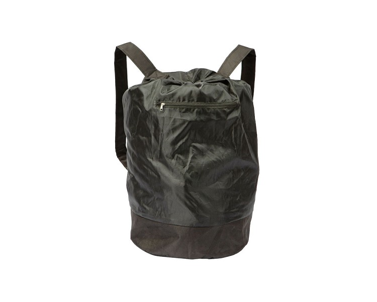 Black drawstring large-capacity backpack
