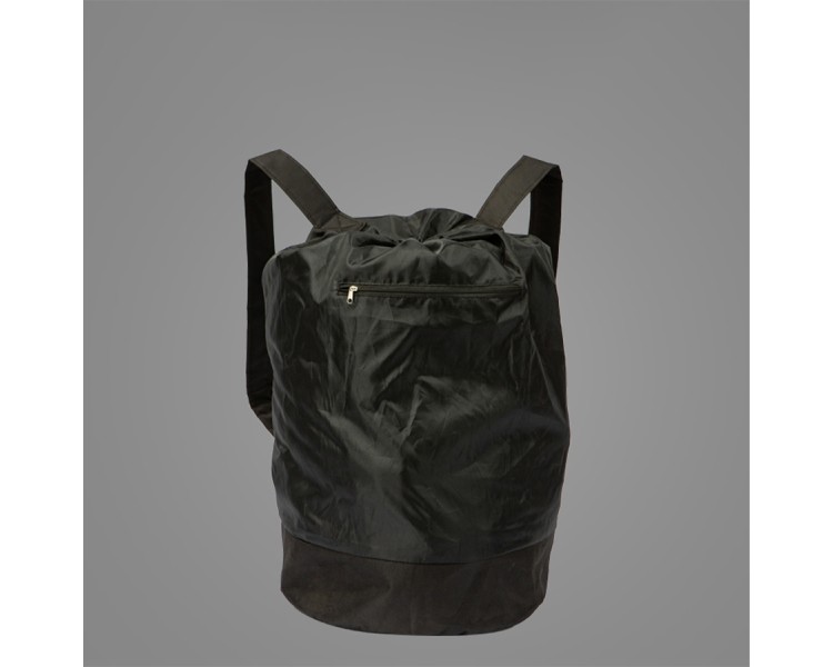 Black drawstring large-capacity backpack