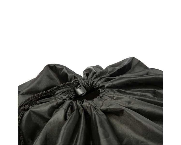 Black drawstring large-capacity backpack