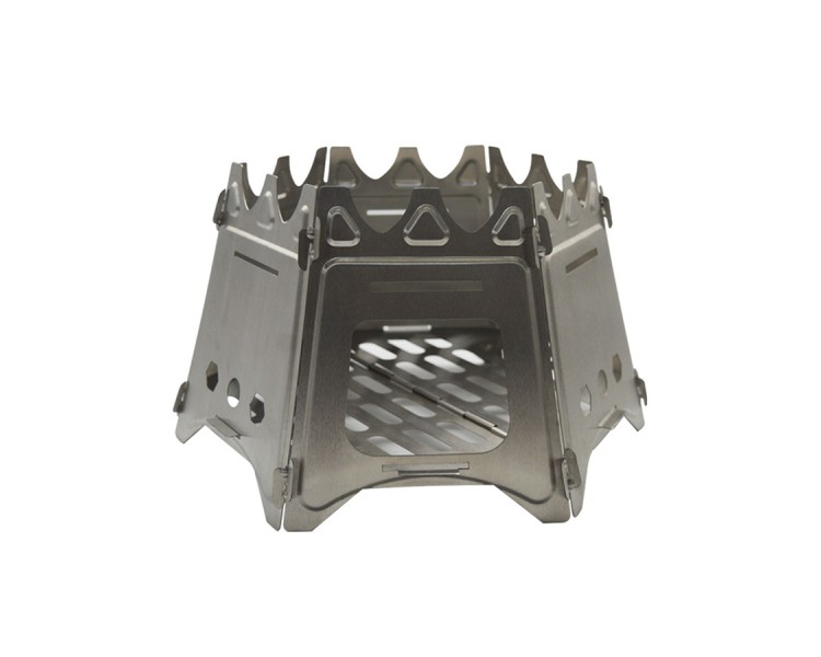 Ultra-light weight barbecue charcoal wood pellet stove