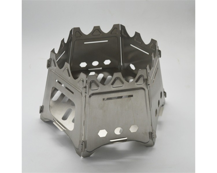 Ultra-light weight barbecue charcoal wood pellet stove