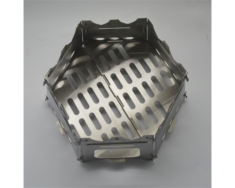 Ultra-light weight barbecue charcoal wood pellet stove