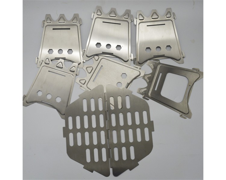 Ultra-light weight barbecue charcoal wood pellet stove