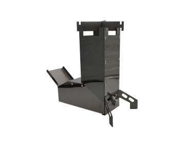 Lightweight steel rocket wood stove