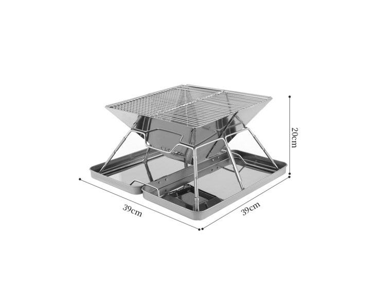 Outdoor BBQ Camping BBQ Wood Fired Stove