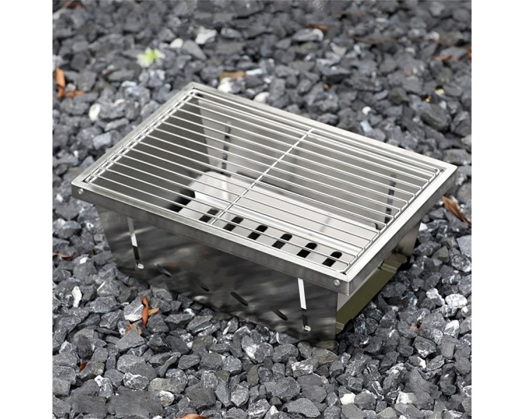 stainless steel portable foldable camping stove