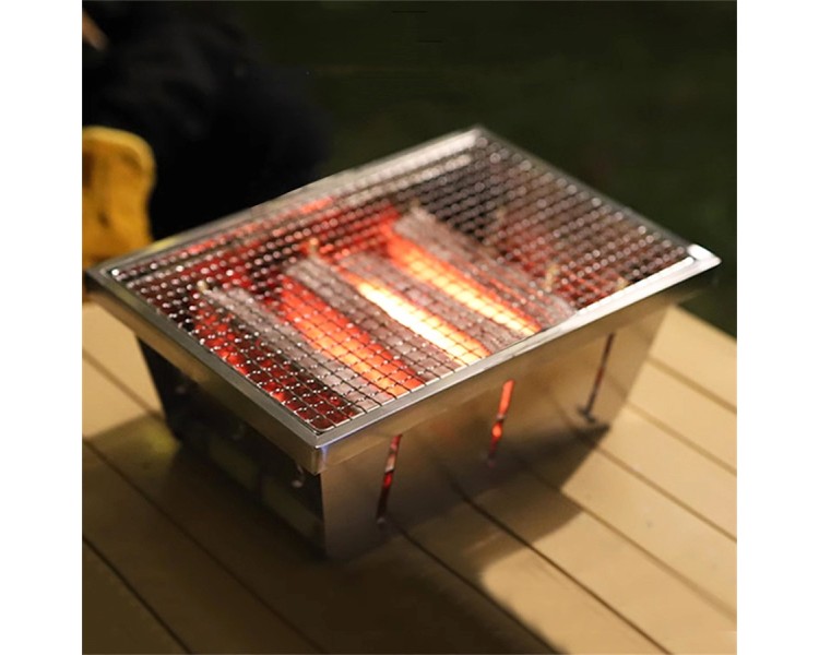 stainless steel portable foldable camping stove