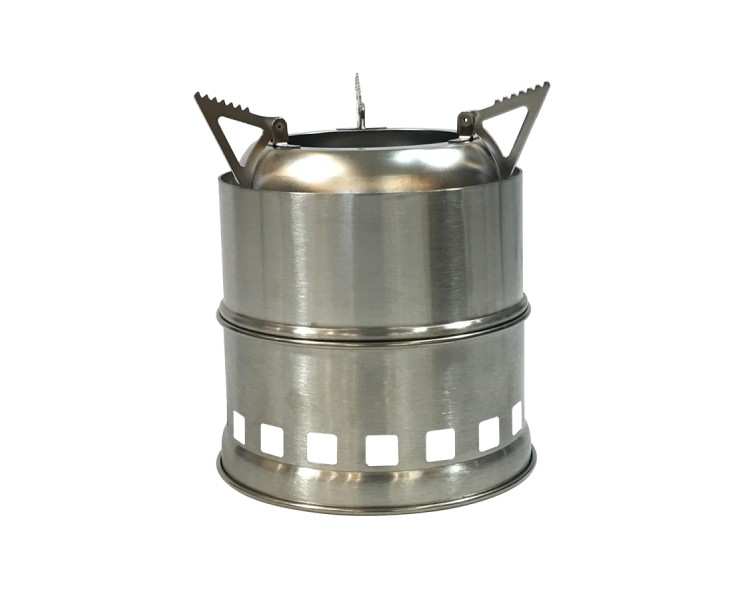 stainless steel camping hiking folding stove