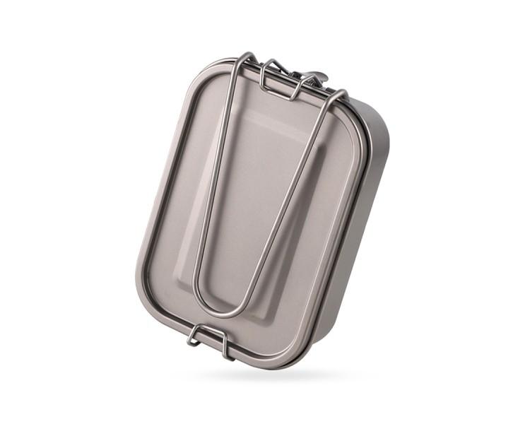 storage box pure titanium lunch box camping cooker