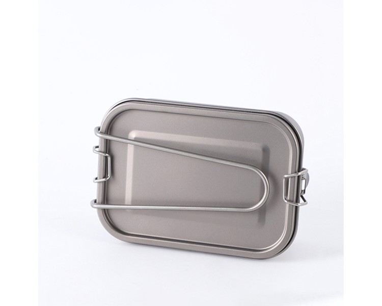 storage box pure titanium lunch box camping cooker