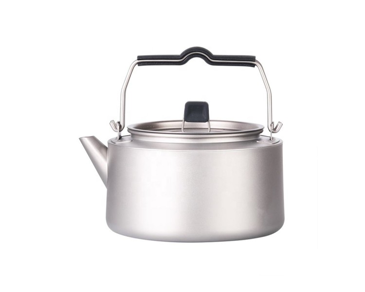 Hiking titanium teapot camp kettle